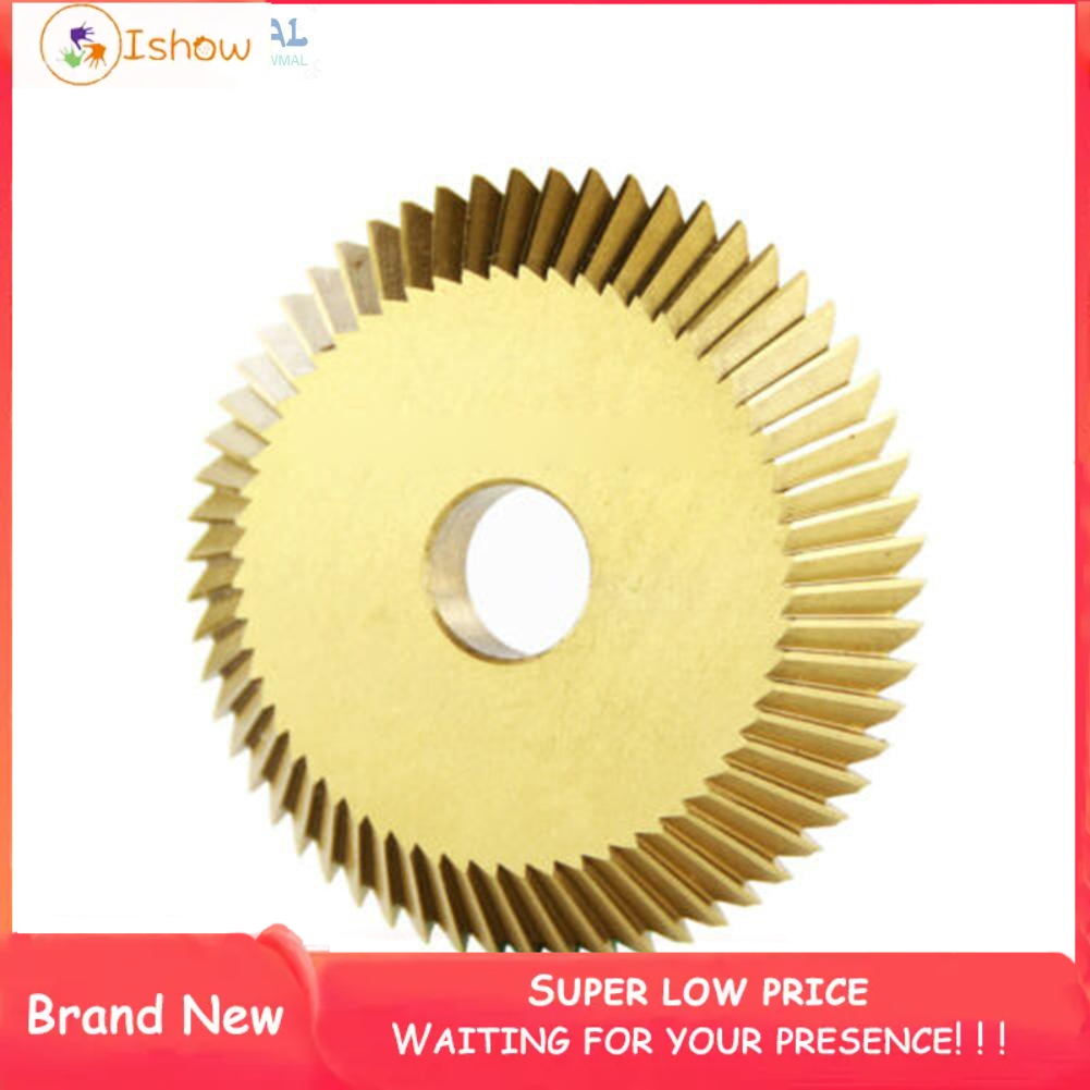 Key Cutter Blade Disk Cutter 1PC Titanium plating Locksmith Tool Titanium Plating Gold 90T All 1PC Machines Practical