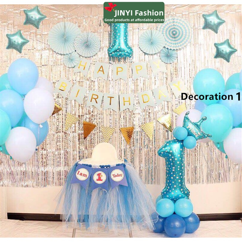 Dây Cờ Đuôi Cá Trang Trí Tiệc Sinh Nhật Độc Đáo