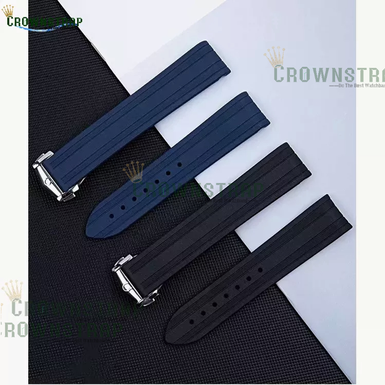 Dây Đeo Thay Thế 20Mm Bằng Silicon Mềm Cho Omega PLANET ocean300 PLANET OCEANAT150