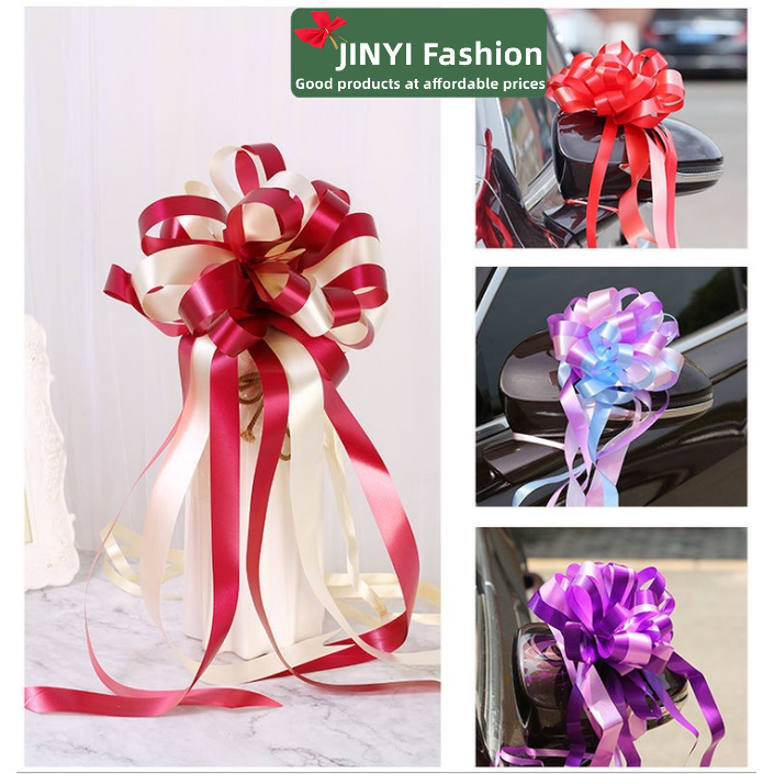 1 Dây Ruy Băng Thắt Nơ Hoa Trang Trí Nhà Cửa/Xe Hơi/Tải Làm Quà Tặng DIY