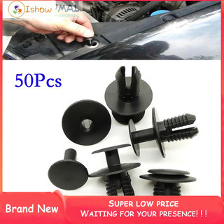 Set 50 Đinh Tán Nhựa 9mm Cho Xe Mercedes Benz Bmw