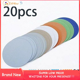 Set 20 Đĩa Chà Nhám 3000 / 5000 / 7000 / 10000 Grit