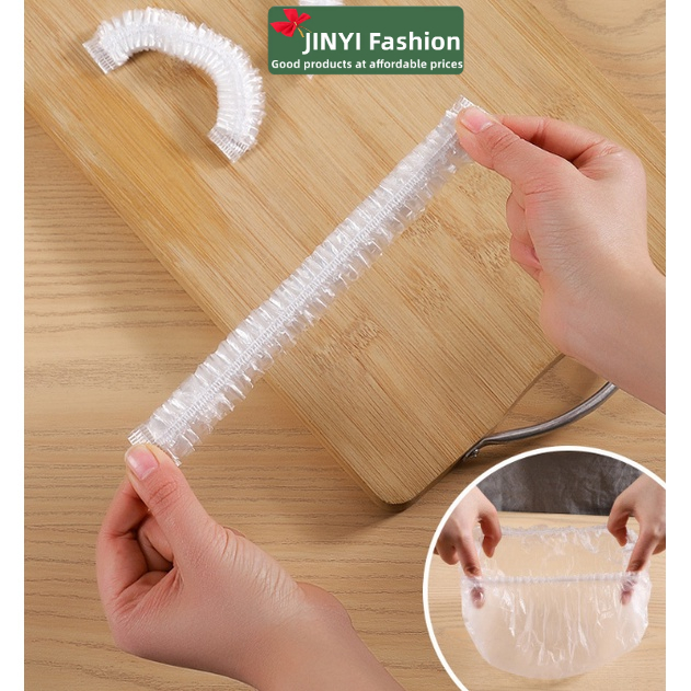 Set 50 Màng Bọc Thực Phẩm Bằng Nhựa Co Giãn Đa Năng Phân Hủy Được Ốp