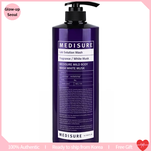 Sữa Rửa Cơ Thể Medisure Dịu Nhẹ Hương Xạ Hương Xạ Hương Trắng 1L 1ea / Da Nhạy Cảm Dưỡng Ẩm Toàn Thâ