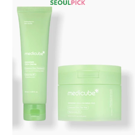 [Medicube] Kem Exosome Cica 50ml / Exosome Cica Calming Pad 100p