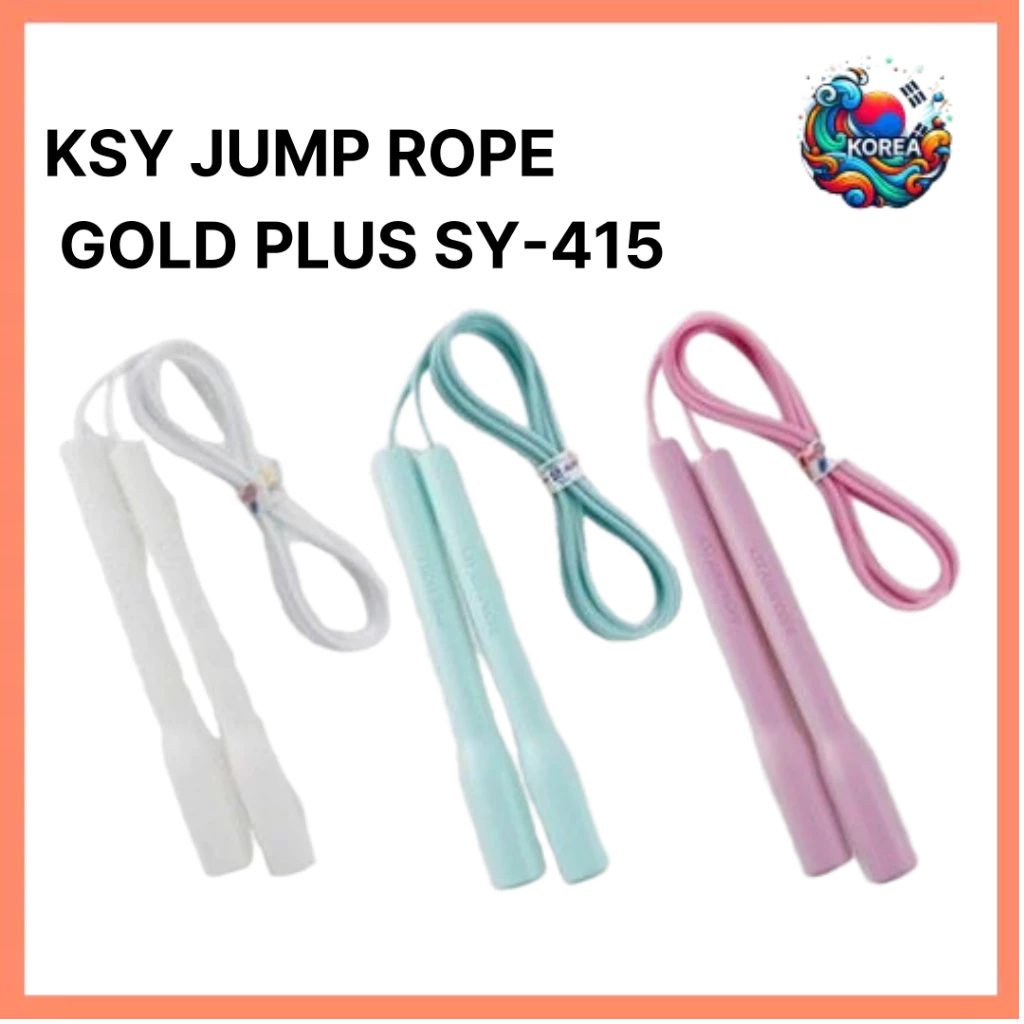 Dây nhảy Kimsuyeol Gold Plus điều chỉnh được - Màu bạc hà, hồng hoặc trắng