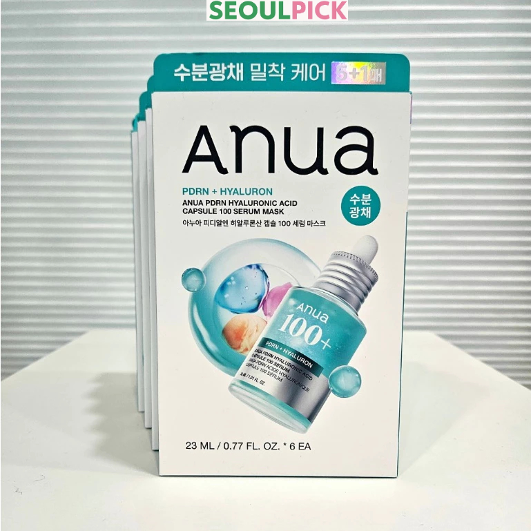 [Anua] Bộ mặt nạ PDRN 6ea