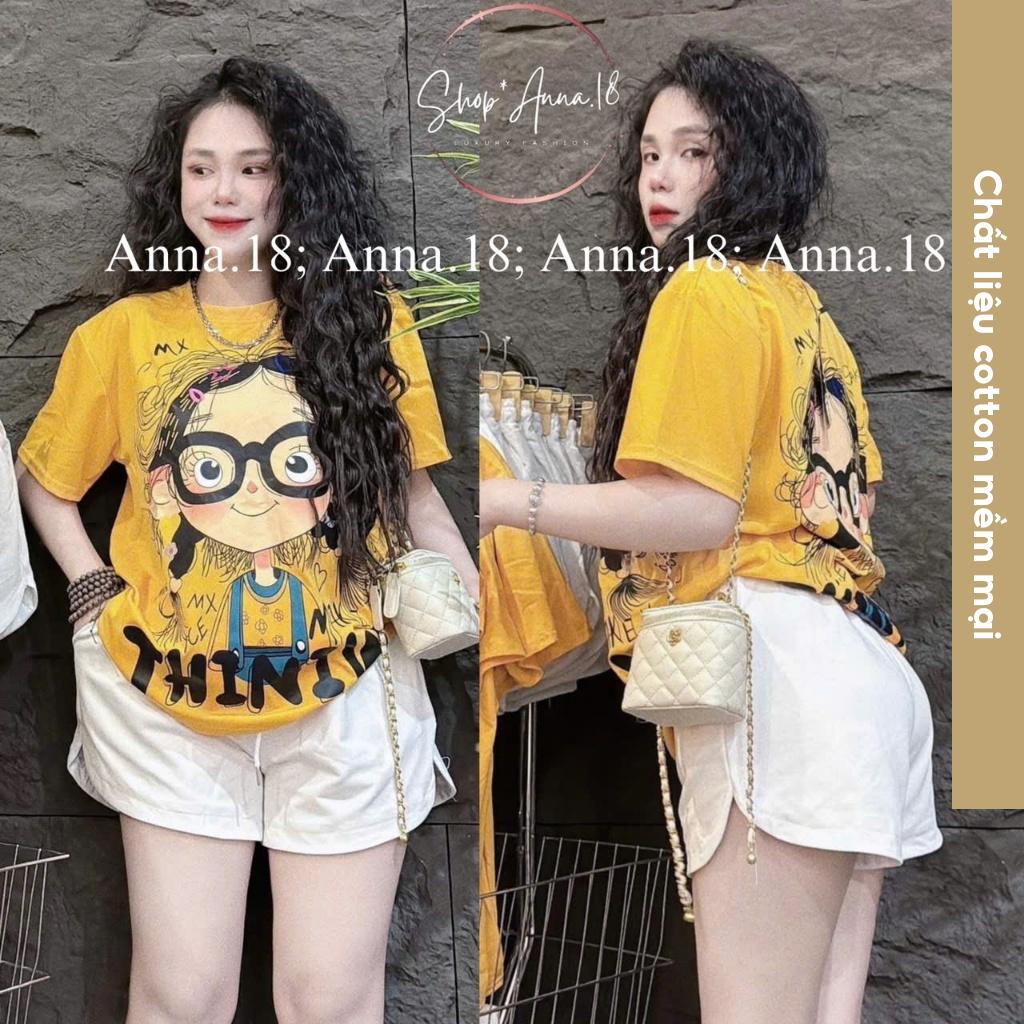 ÁO PHÔNG NỮ COTTON 4 CHIỀU LẠNH MỀM MỊN IN 2 MẶT THINGW FORM RỘNG CỰC XINH CỰC HOT TREND 2025