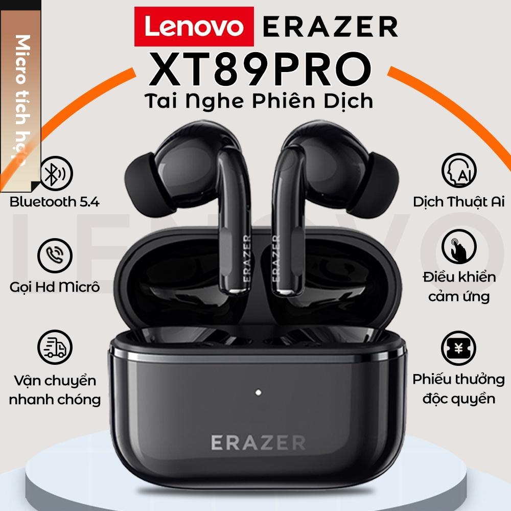 Lenovo ERAZER XT89 PRO  Tai Nghe Phiên Dịch Bluetooth 5.4 AI Dịch 135 ngôn ngữ  AI dịch Tai nghe Bluetooth HiFi Âm nhạc
