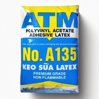  Keo sữa ATM dán tường gỗ giấy thảm simili 1kg - Trang Trí Hà Linh 