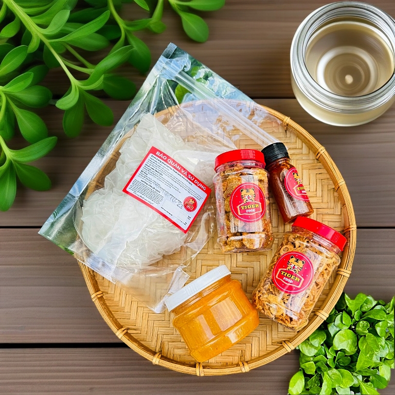 Bánh Tráng Phơi Sương TIGER FOOD Sốt Đặc Biệt và Bơ Trứng