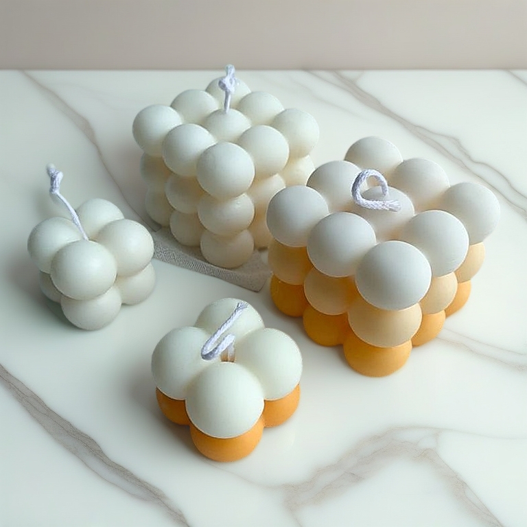 Nến thơm phòng, trang trí phòng ngủ - Mini Bubble Dana Candle