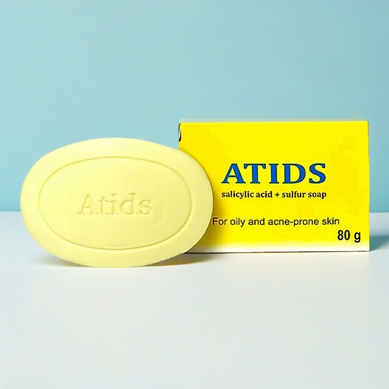 ATIDS Xà Phòng Tắm Giảm Mụn Lưng Body ATIDS Soap Bar 80g