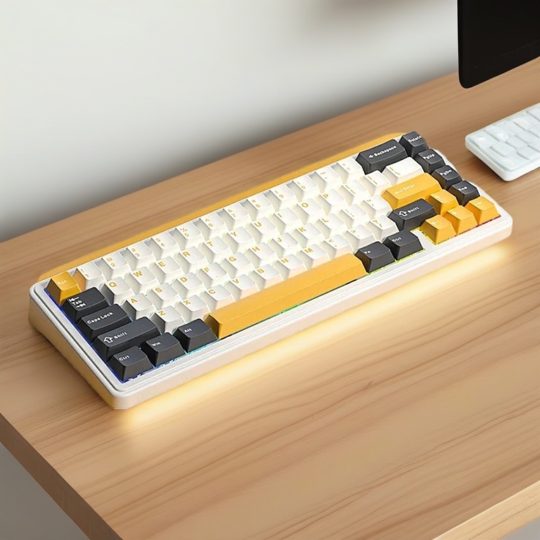 Bàn phím cơ không dây Aula F65 - Hỗ trợ hotswap - 3 mode kết nối - LED RGB mạch xuôi