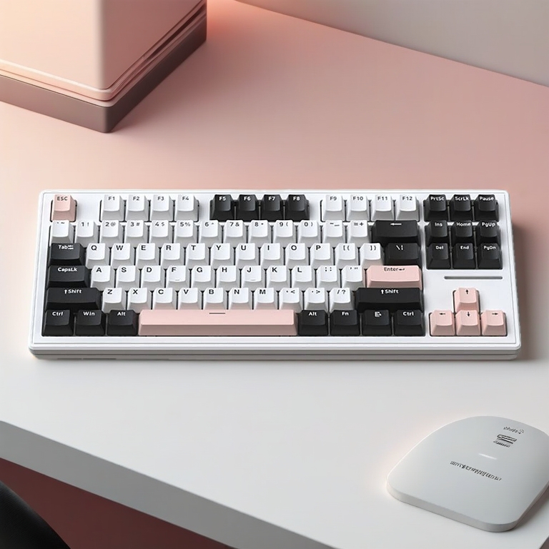 Bàn Phím Cơ Silent Xinmeng M87 V2 Không Dây Bluetooth Gaming LED RGB Pro App Custom Hotswap , 3 Mode