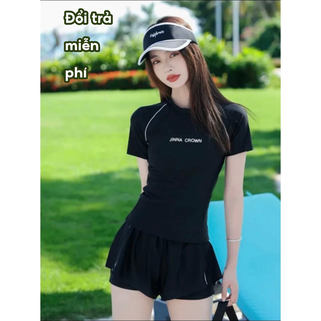 Có size lớn Bikini đồ bơi nữ đi biển 2 mảnh năng động,Quần Bo Đai 2 Lớp Kín Đáo BIKINISUNSHINE