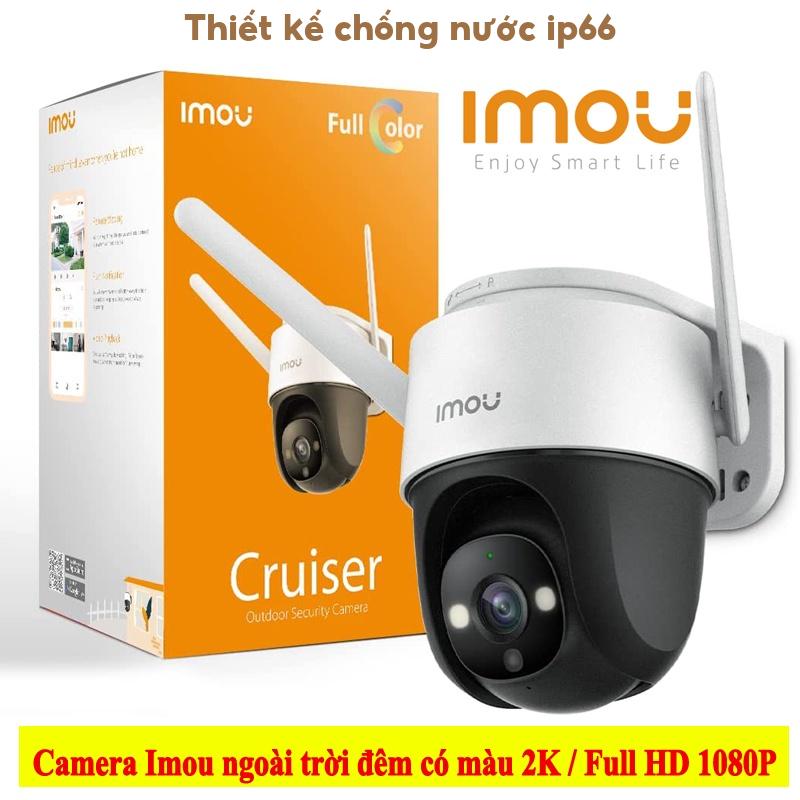 Camera ngoài trời 2K Full HD1080P Imou Cruiser IPC-S21fp S31fep S51fep S7XP-10mowed 6mowed mắt kép