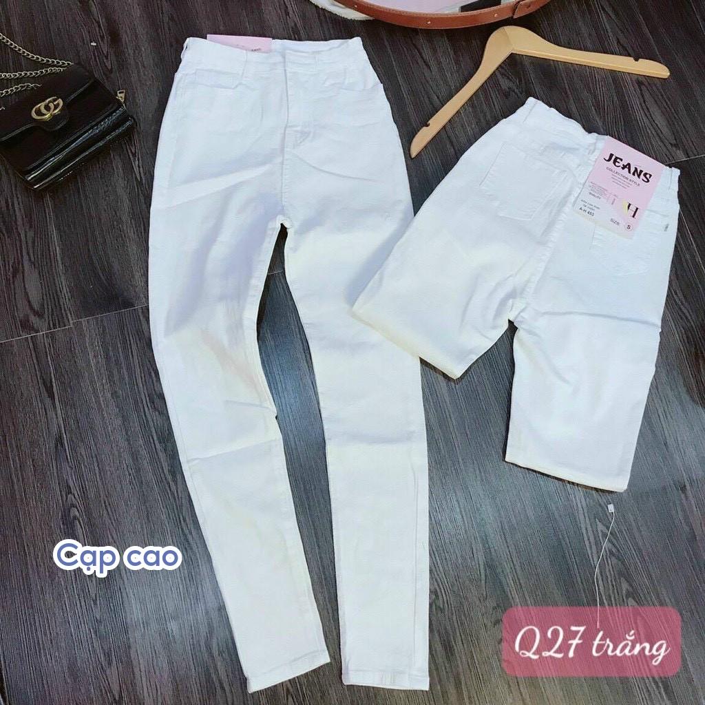 [ BiG SIZE 35-90kg]- Quần bò giấy cạp cao - CO GIÃN 4 chiều <CHẤT ĐẸP> skinny jeans