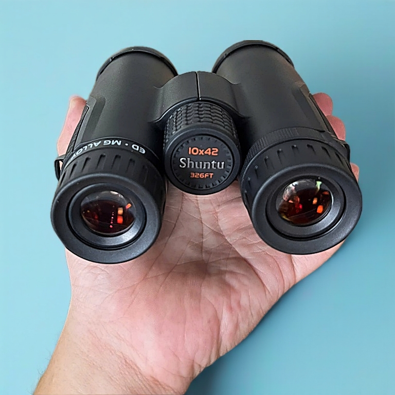 Ống Nhòm Cao Cấp Shuntu 326FT 10x42, Nhìn Nét 3000m || Săn Ong, Du Lịch, Đi Tàu Biển