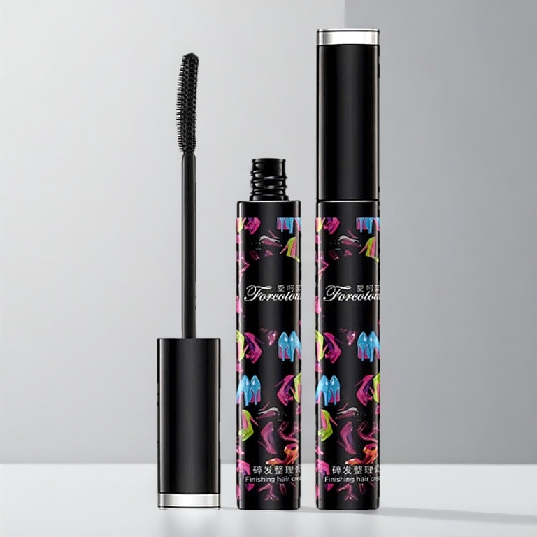 Cây mascara chuốt tóc con thần thánh chải tóc vào nếp gọn gàng, cố định và tạo kiểu tóc.
