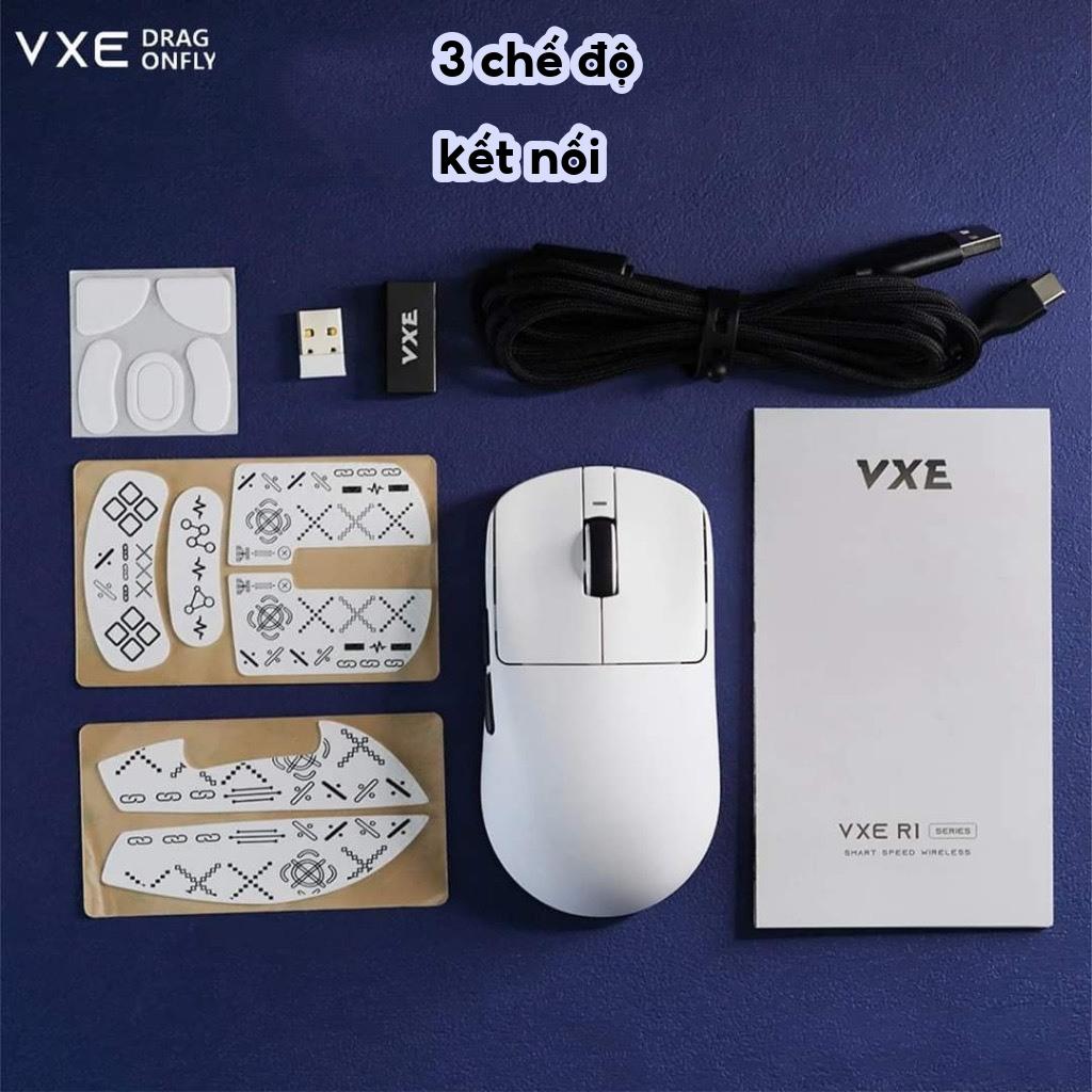 [New] Chuột Không Dây Gaming  ATK VXE R1SE Plus / 3 chế độ kết nối / PAW 3395SE hàng new chính hãng
