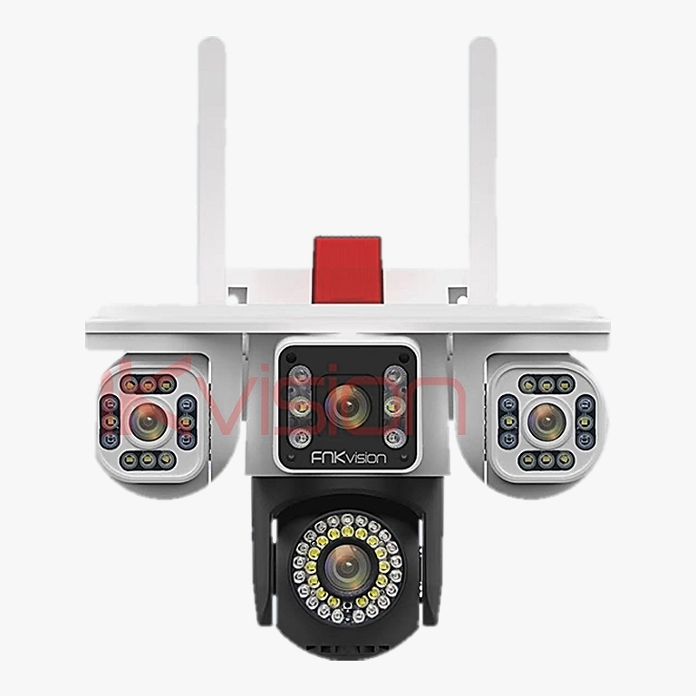 [FNKvision] Camera 4 mắt 3 màn hình Yoosee 18MP xem đêm có màu Camera ngoài trời chống mưa chống nước Bảo hành 12 tháng
