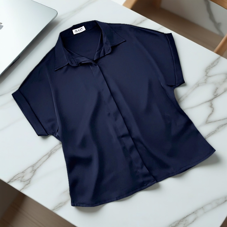 [ BEST SELLER ] Áo sơ mi công sở hè lụa Tô Châu ngắn tay Sleeve shirt Maxy Workshop