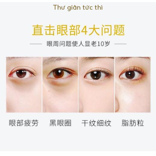 Mặt nạ mắt Bioaqua HỘP 60 miếng tảo biển collagen vàng - Giảm Quầng Thâm - Nhăn Mắt - Bọng Mắt Chống Lão Hóa A144
