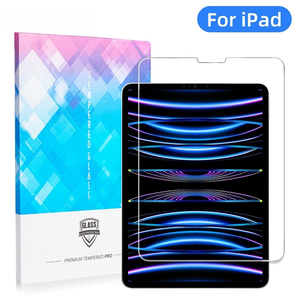 Kính Cường Lực Cho iPad Gen 11 A16 2025 Air 6 M2 11 M3 Pro M4 13 Air 4 5 3 10.9 Gen 9th 8th 7th 10.2 Pro 11 12.9 6th 5th 9.7 Pro 10.5 Gen 10th Phim Bảo Vệ Màn Hình Mini 6 7 8.3