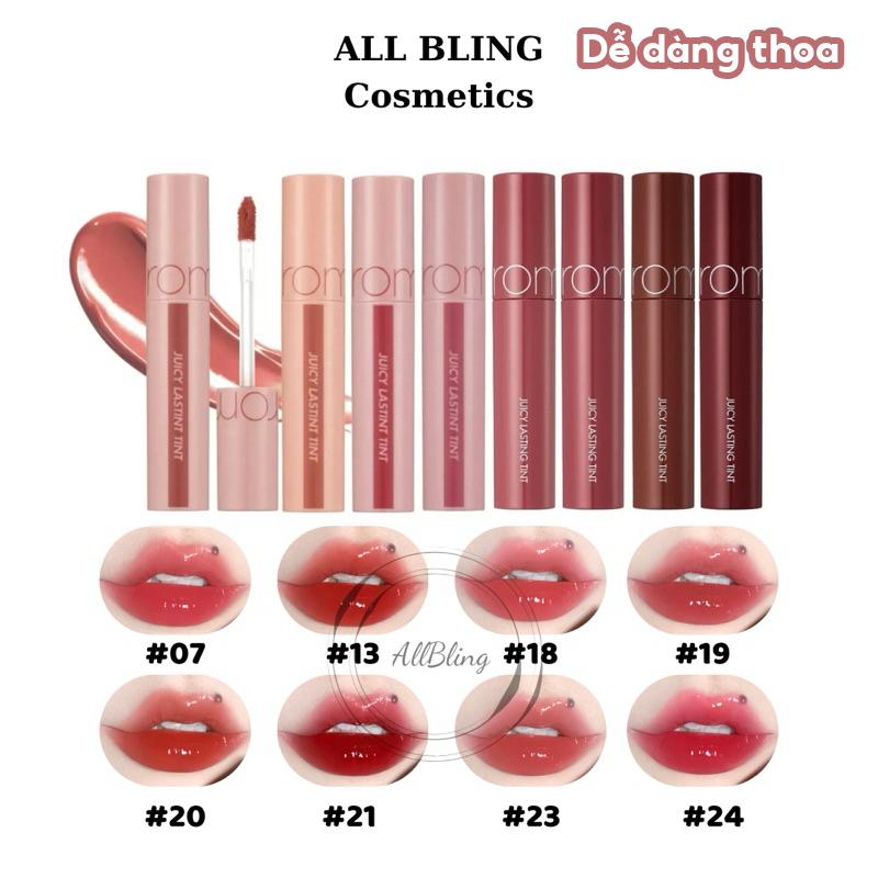 [CHÍNH HÃNG] Son kem Tint Bóng Hàn Quốc Romand Juicy Lasting Tint 5.5g