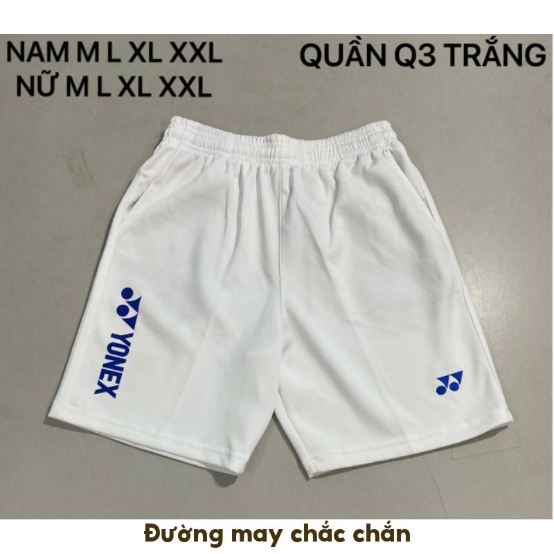 Quần Cầu Lông Nam Và Nữ Trắng