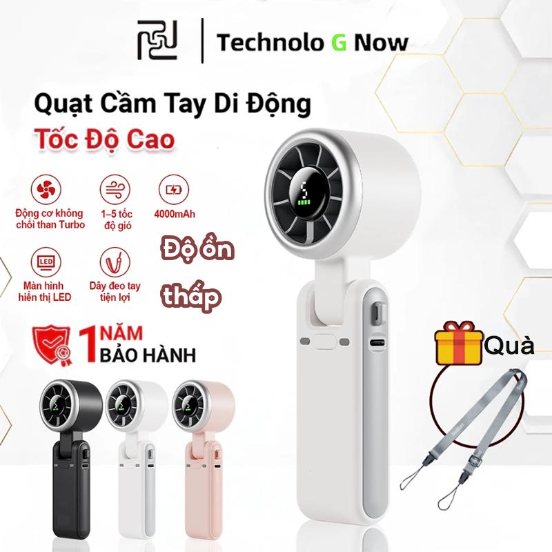 ⚡Quạt cầm tay⚡5 cấp độ có thể điều chỉnh siêu năng lượng gió quạt tích điện mini Ba màu quạt mini