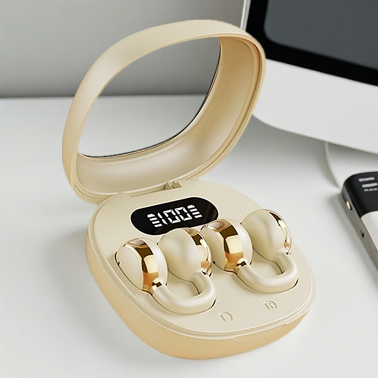 Tai nghe không dây X31 có móc tai Tai nghe kẹp BT5.4 Tai nghe có âm thanh nổi HiFi