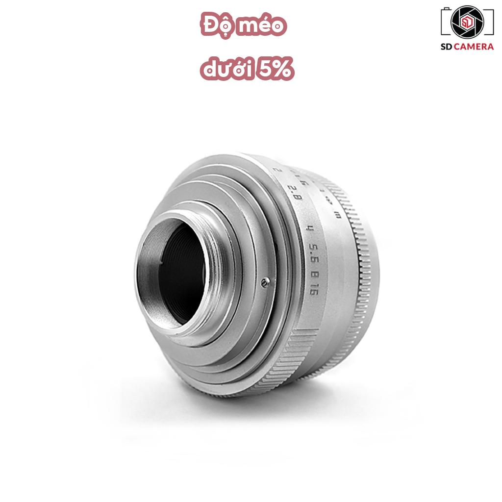Ống kính (Lens) máy ảnh Fujian 35mm f/1.6 cho Fujifilm Sony Canon Nikon Olympus... (Có clip test ảnh)