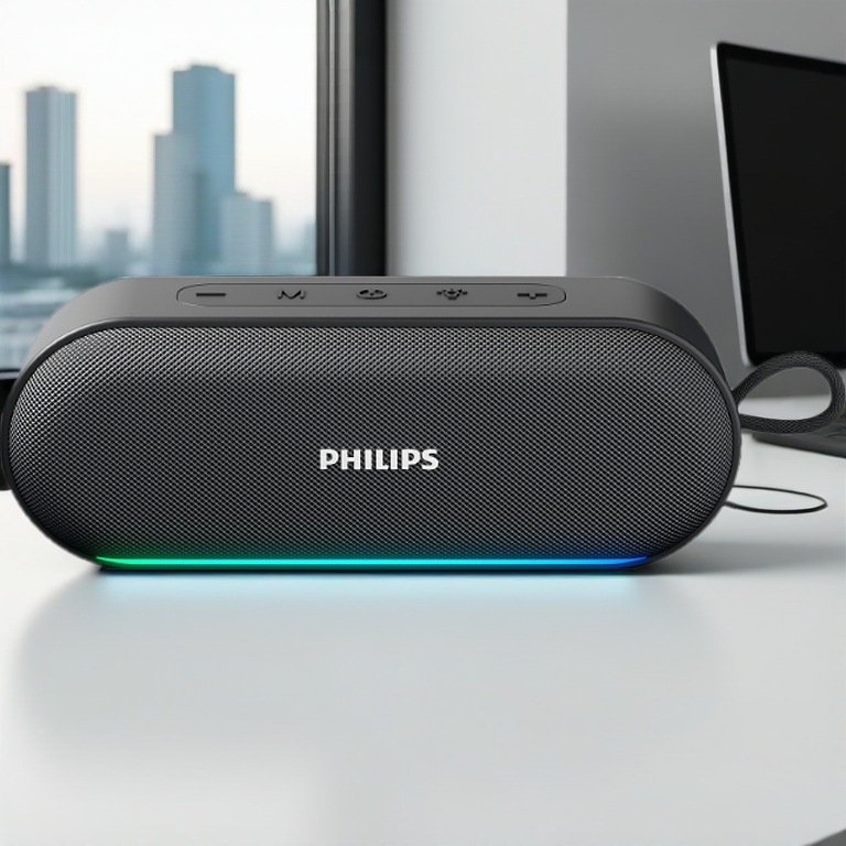 Philips TAS2250 Loa Bluetooth Âm Thanh Cao Cấp, Bluetooth 5.4, Pin Trâu, Nhỏ Gọn