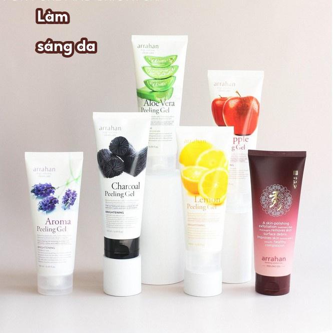 Gel Tẩy Da Chết Hoa Quả Làm Trắng Da Arrahan 180ml
