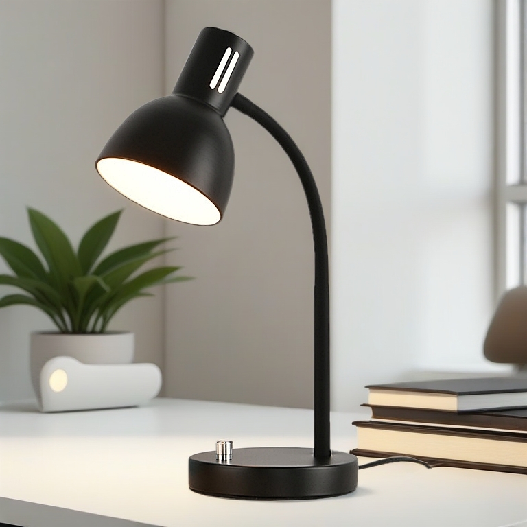Đèn Học Để Bàn Chống Cận Thị D1007 Sử Dụng Bóng Bulb E27 Cắm Điện Ánh Sáng Trắng, Vàng, Trung Tính, 3 Màu Ánh Sáng