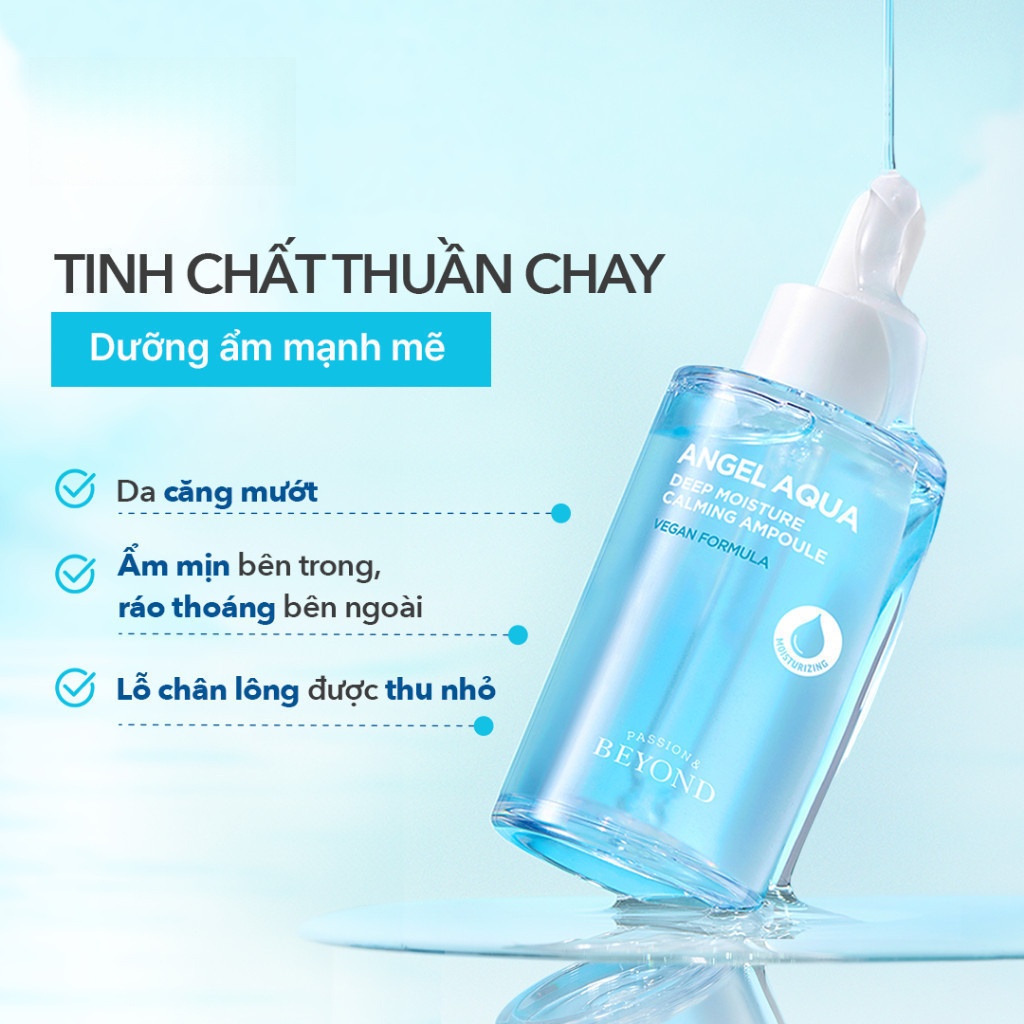 [Beyond Official] Tinh chất làm dịu thuần chay cô đặc Beyond Angel Deep Moisture Calming Ampoule 50m