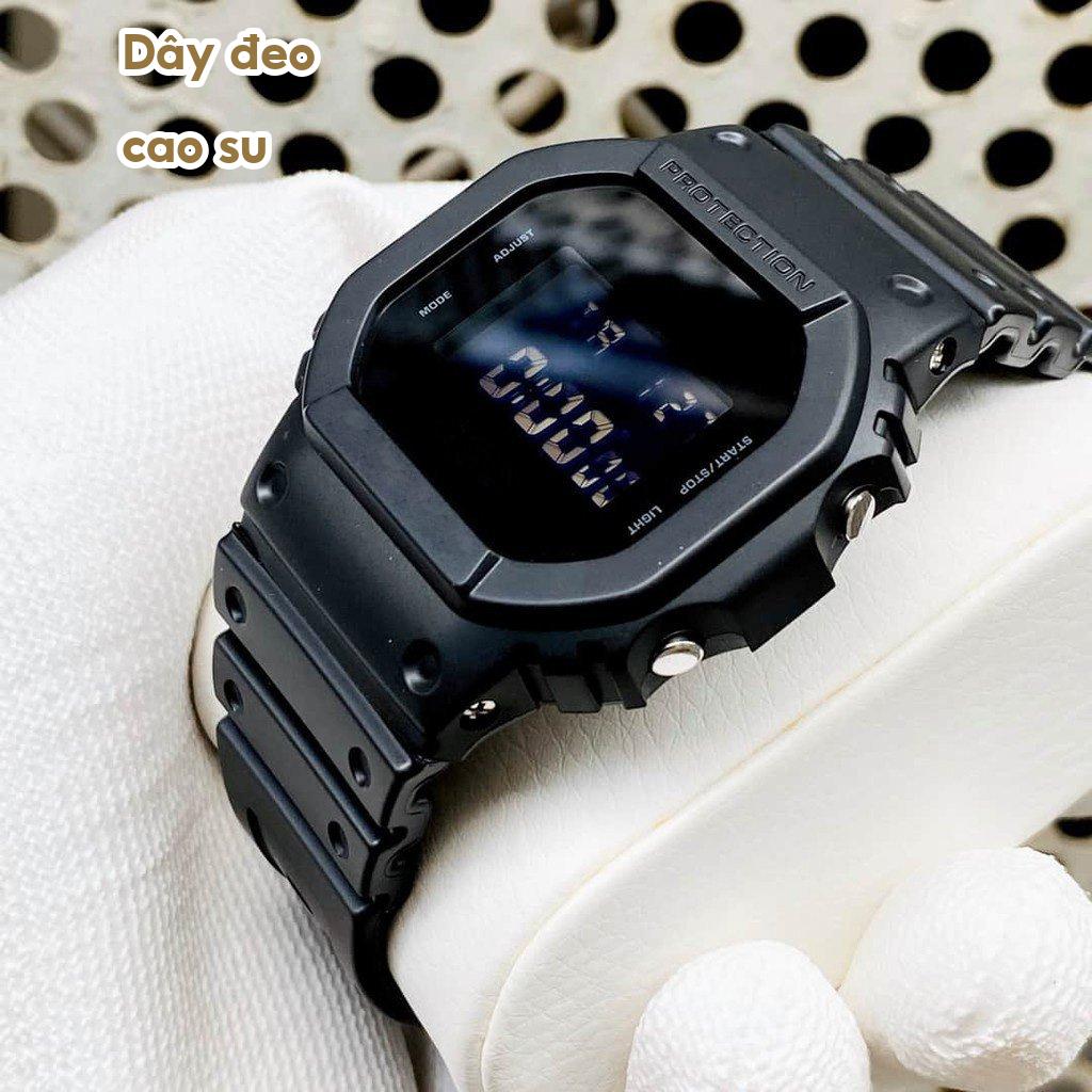 Đồng hồ thể thao nam nữ OneTime DW5600, đồng hồ điện tử đeo tay nam nữ đơn giản