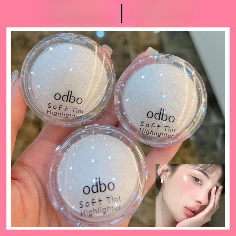 [ODBO] Phấn Bắt Sáng/Highlight Odbo Mặt Trăng Nhũ sáng,mịn ODBO Soft Tint Highlighter 4g (OD173)