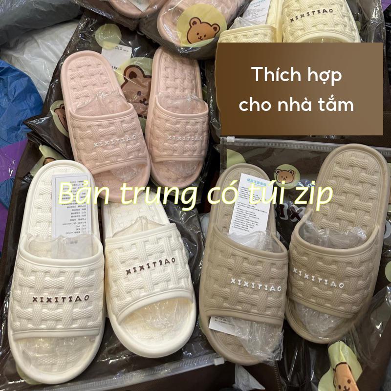 Dép đi trong nhà xixitiao mềm nhẹ giá rẻ dễ đi phong cách dễ thương mẫu mới