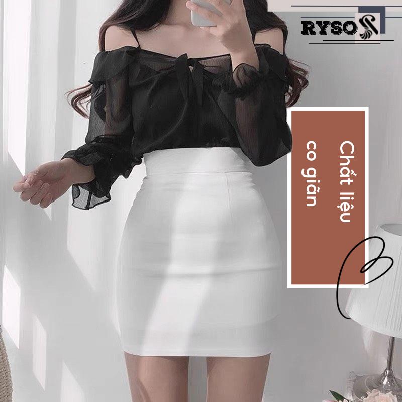 Chân Váy Công Sở Chữ A Xẻ Tà Chất Mango Cao Cấp Siêu Thanh Lịch Nhẹ Nhàng Cho Nữ Nhiều Mẫu CV01 RYSO