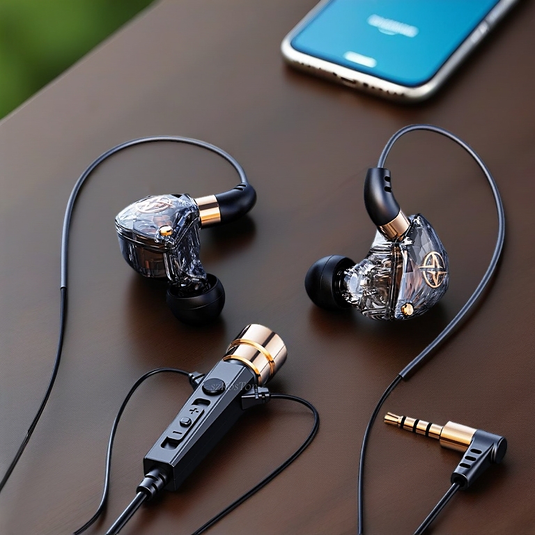 Tai nghe super bass kèm mic livestream KT02 - Đeo vòng qua tai - Phù hợp nghe nhạc, chơi game, ghi âm, học online -KT-02