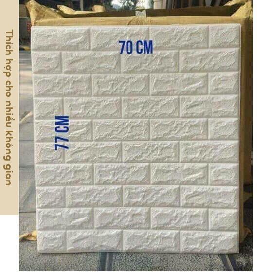 FREE SHIP - XỐP DÁN TƯỜNG 3D CHỐNG ẨM CÁCH ÂM CÁCH NHIỆT GIÁ RẺ