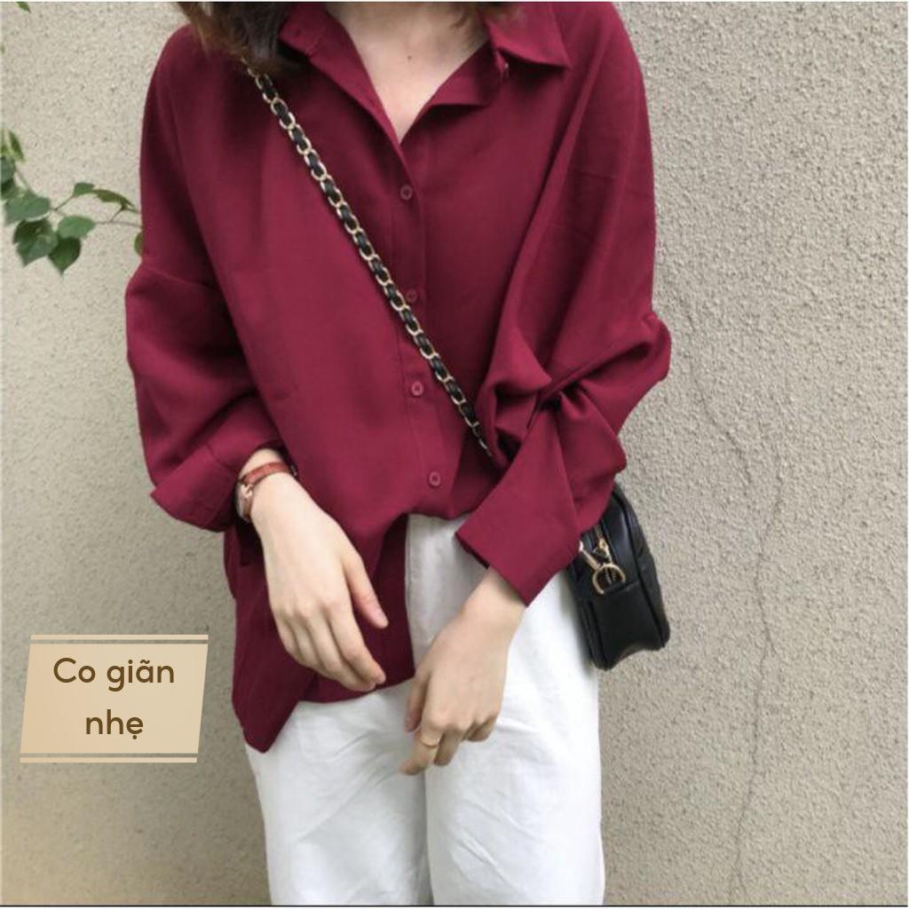 Áo sơ mi nam nữ đủ màu basic, thời trang, mẫu đang hot nhất cubis shop