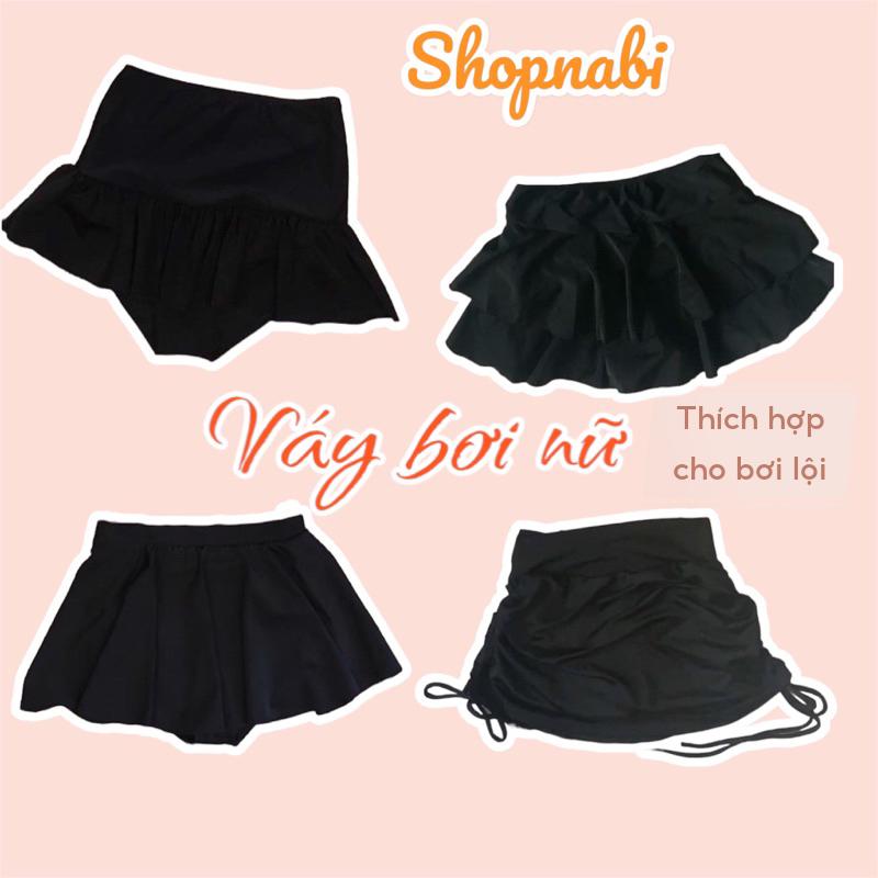 size S-3XL- Váy bơi nữ che bụng kín đáo- váy bikini nữ đi biển sành điệu - shopnabi VAYLE_4MAU