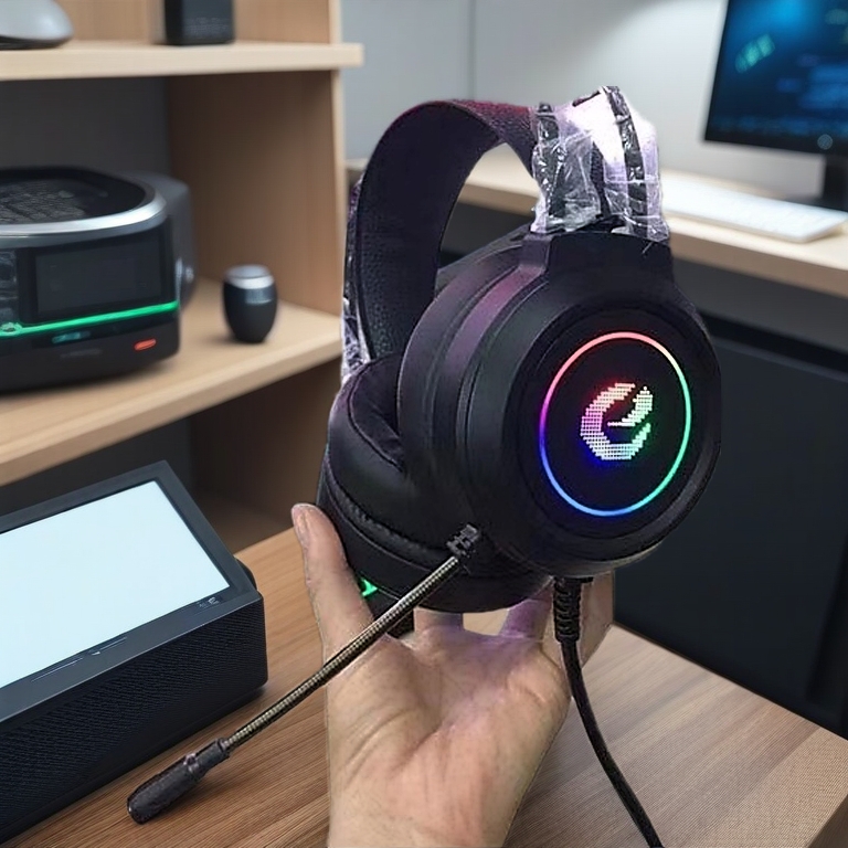 <FULL VAT> Tai nghe Gaming 7.1  JRS-M2 Led RGB ,Cổng USB , Full Box, Âm Thanh Cực Hay, Chính Hãng 100% ,Bảo Hành 6 Tháng