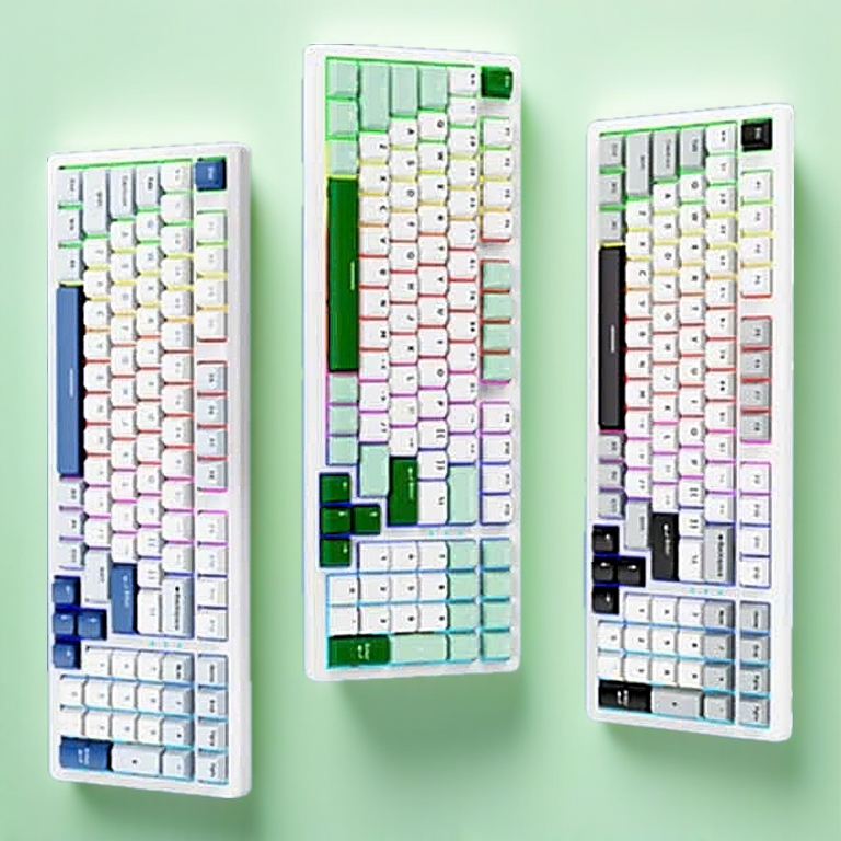 Bàn phím cơ không dây Sorex SK98W | 3mode | Mạch xuôi | Led RGB | Full Foam Full Mod | Gasket Mount
