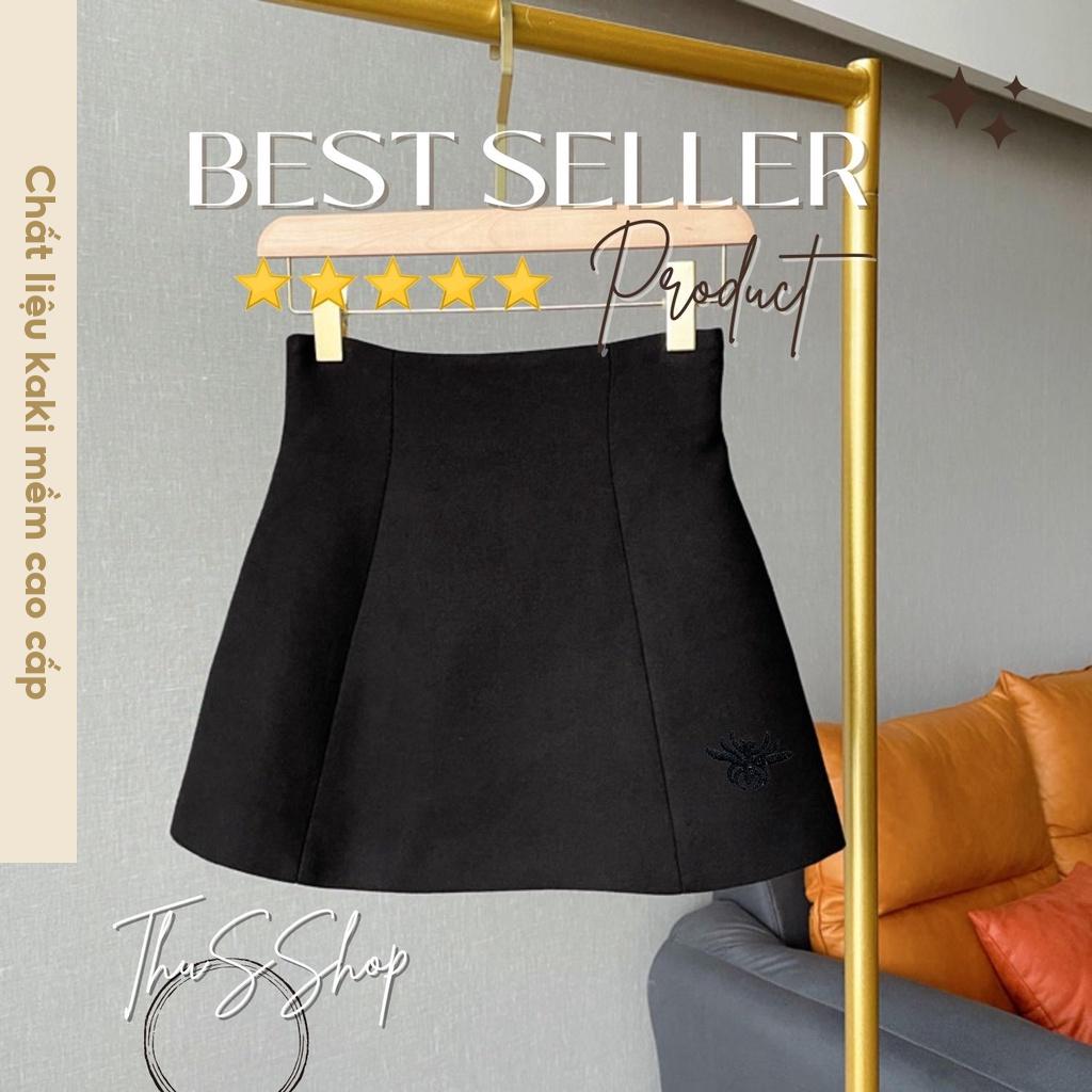 Chân Váy Con Ong Cạp Lưng Cao BIG SIZE Kiểu Chữ A Xòe Phồng Chất Kaki Mềm Cao Cấp Siêu Tôn Dáng TA-88
