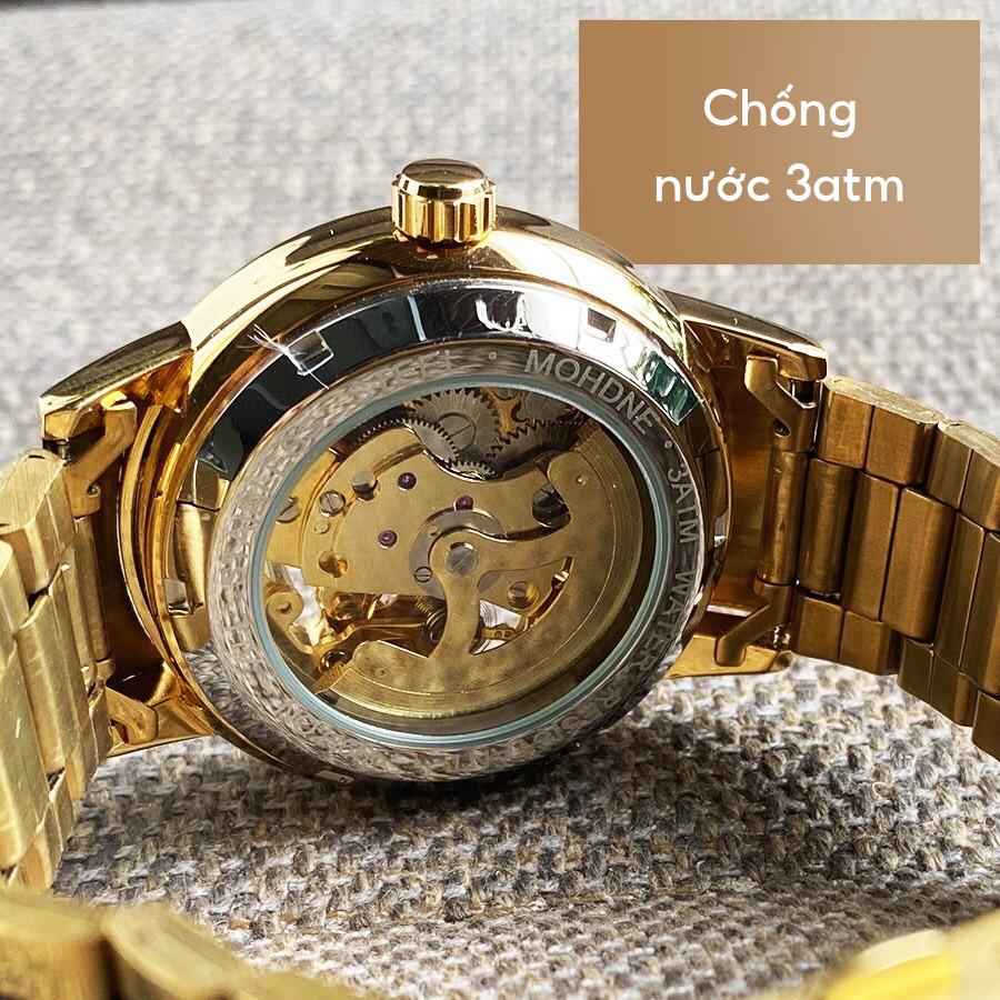 Đồng Hồ Cơ Nam Fngeen 6018, Đồng Hồ cơ Chenxi CX 8802 Đính Đá Sang Trọng Chống Nước